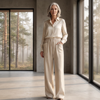 ⌛Limited-Time Offer-Women's High-Waisted Wide-Leg Drawstring Pants
