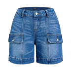 ⌛Limited-Time Offer-Women's Casual Stretch Denim Shorts