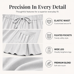 ✨ Easy Everyday Style | Women’s Cotton Linen Wide-Leg Pants