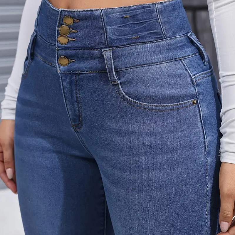 Women's Warm Casual Fashion Jeans