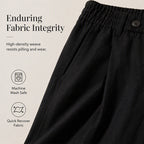 🌿 Effortless Comfort | Women's Cotton-Linen High-Waisted Wide-Leg Pants