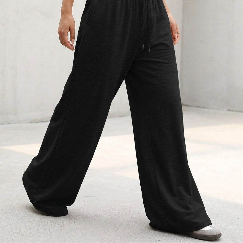 ⌛Limited-Time Offer-Women's Casual Wide-Leg Sweatpants with Drawstring