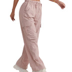 ✨ Easy Everyday Comfort | Women's High-Waisted Quick-Dry Wide-Leg Cargo Pants