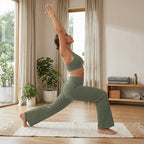 ☁️ All-Day Comfort | Women's High-Waisted Wide-Leg Yoga Pants