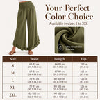 ☀️ Lightweight Comfort | Women's High-Waist Cotton-Linen Relaxed Pants