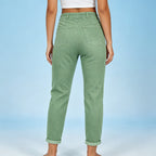 ⌛Limited-Time Offer-Women's Casual Drawstring Denim Jogger Pants