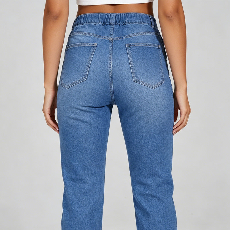 ⌛Limited-Time Offer-Women's Casual Drawstring Denim Jogger Pants