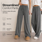 ⌛Limited-Time Offer-Women's High Waisted Wide-Leg Drawstring Pants