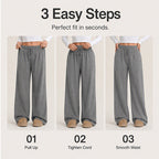 ⌛Limited-Time Offer-Women's High Waisted Wide-Leg Drawstring Pants