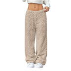 Women's Casual Straight-Leg Drawstring Pants