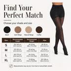 ✨ Smooth Everyday Comfort | Women's Run-Resistant Ultra-Sheer Invisible Pantyhose
