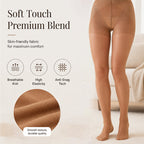 ✨ Smooth Everyday Comfort | Women's Run-Resistant Ultra-Sheer Invisible Pantyhose