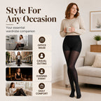 ✨ Smooth Everyday Comfort | Women's Run-Resistant Ultra-Sheer Invisible Pantyhose