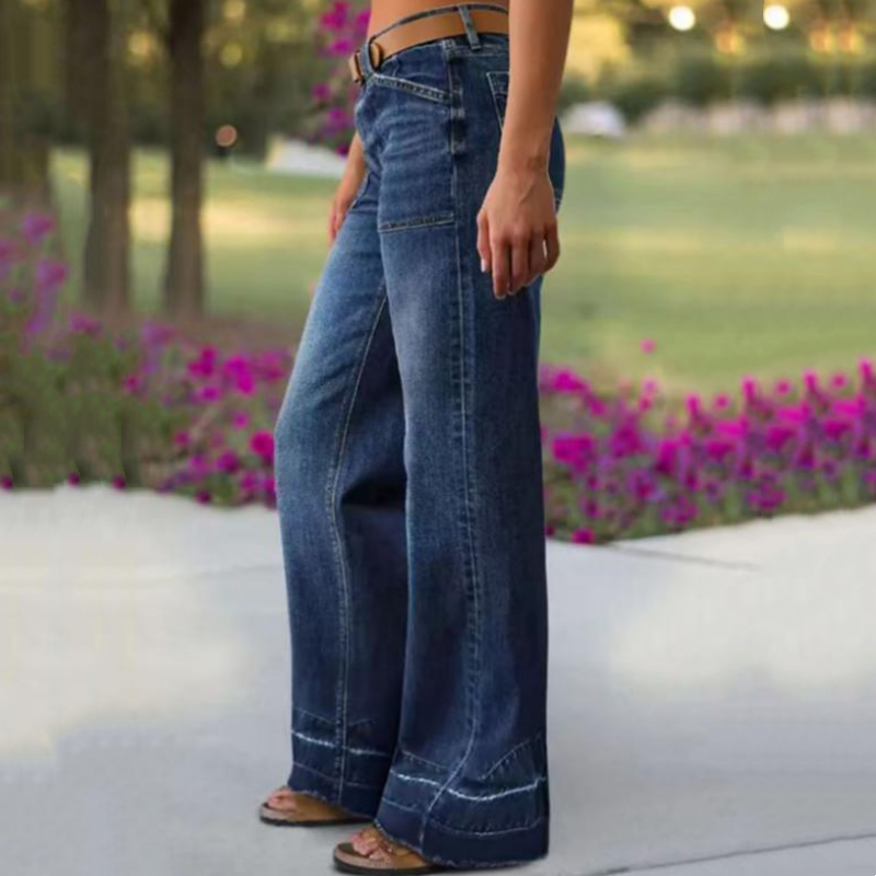 ⌛Limited-Time Offer-Women's Retro Flare Jeans with Pockets
