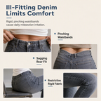 ⌛Limited-Time Offer-Women's Retro Wide-Leg Denim Jeans