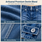 ⌛Limited-Time Offer-Women's Retro Wide-Leg Denim Jeans