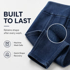 👖 Flattering Denim | Women's High-Waisted Slim Pencil-Leg Ankle Jeans