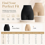 💖 Smooth & Shape | Women's High-Waisted Tummy-Control Padded Shapewear Shorts