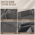 👖 Retro Denim Comfort | Women's High-Waisted Relaxed Straight-Leg Jeans with Vintage Wash