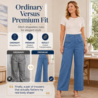 ✨ Easy Flow | Women’s High-Waisted Wide-Leg Pants