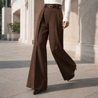 👖 Flattering High Rise, Elegant Drape | Women's Wide-Leg Pants