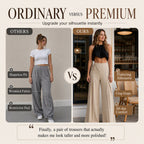 ✨ Easy Everyday Flow | Women’s High-Waisted Wide-Leg Pants