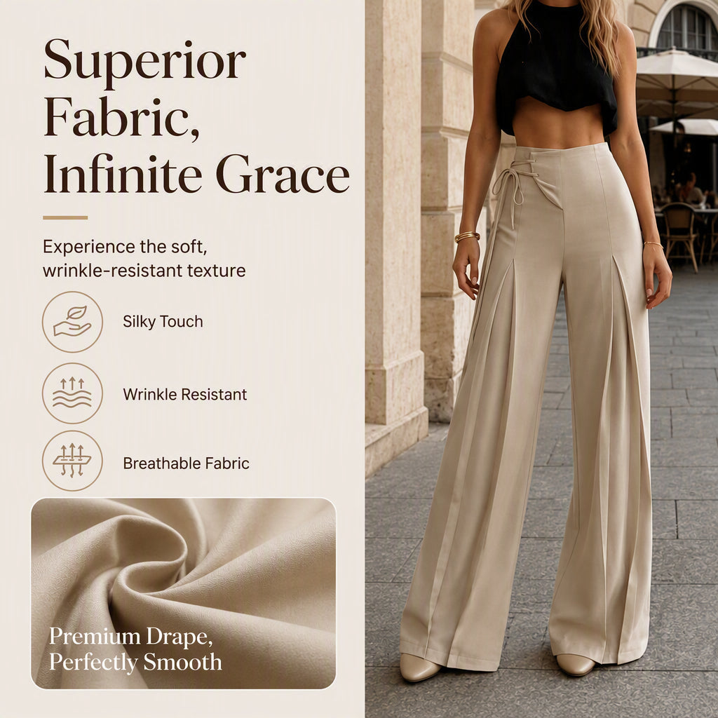 ✨ Easy Everyday Flow | Women’s High-Waisted Wide-Leg Pants