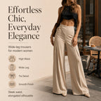 ✨ Easy Everyday Flow | Women’s High-Waisted Wide-Leg Pants