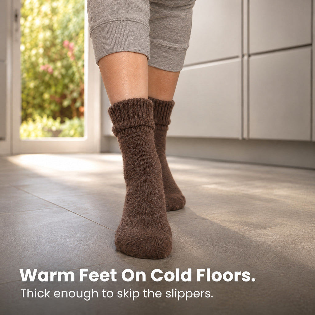 Mid Calf Cotton Winter Socks